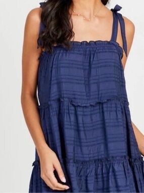 Altar’d State Navy Sundress. Sz M. NWT